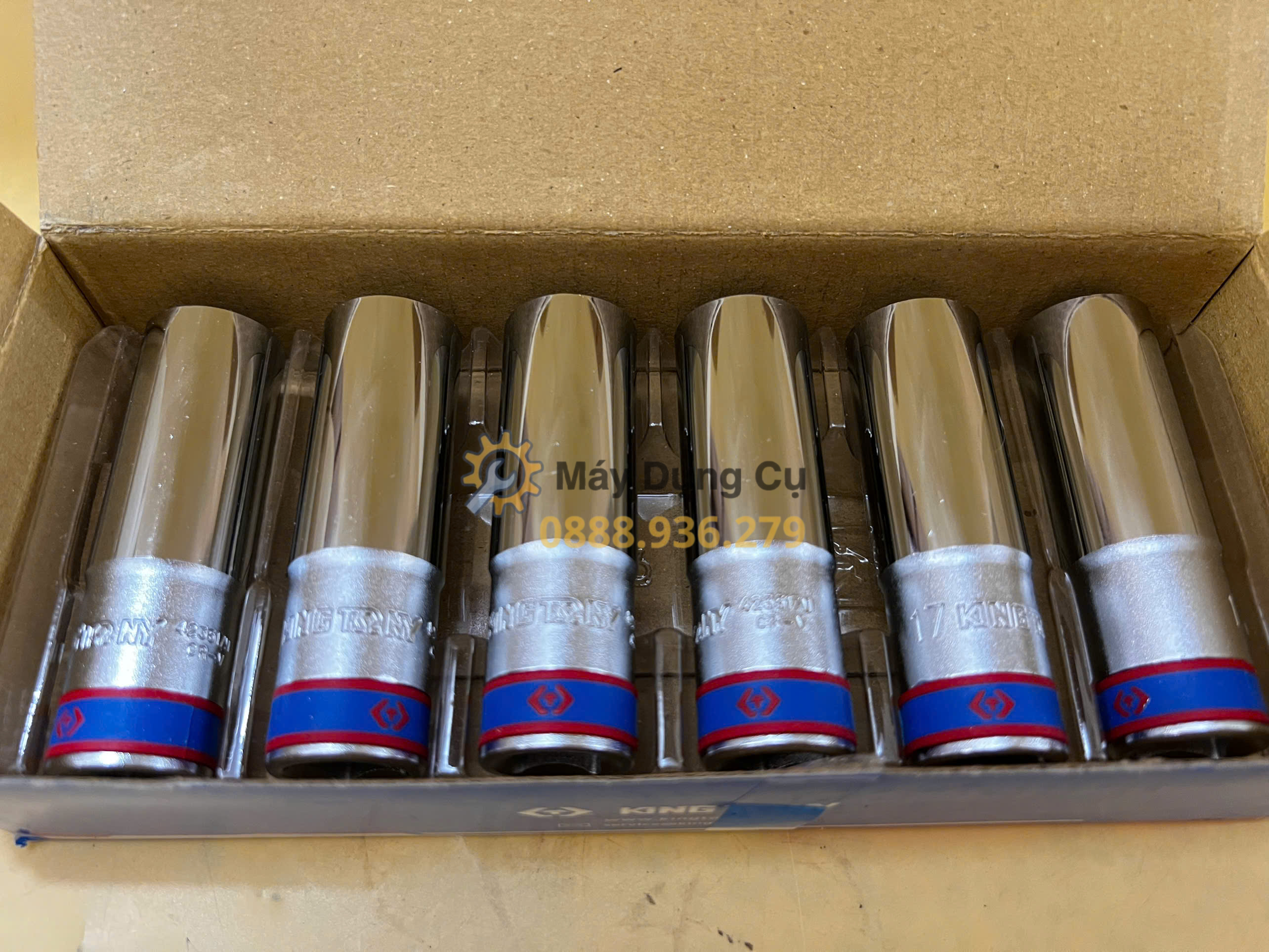 Đầu tuýp dài 17mm 1/2 inch Kingtony 423517M