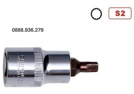 Đầu tuýp Asaki AK-7293 6x55mm thép Cr-V chống gỉ