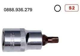 Đầu tuýp lục giác 12 bông 8x55mm Asaki AK-7294 chính hãng