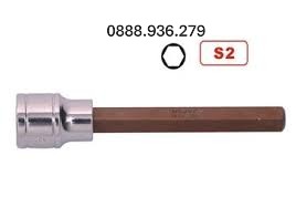 Đầu tuýp lục giác Asaki AK-7231 H12 x 100mm