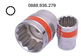 Đầu tuýp lục giác 12 bông M12x100mm Asaki AK-7237