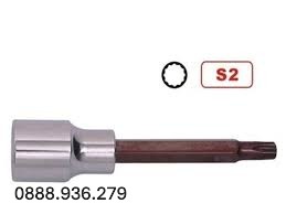 Đầu tuýp Asaki AK-7249 - Thiết kế chắc chắn, chất liệu thép hợp kim