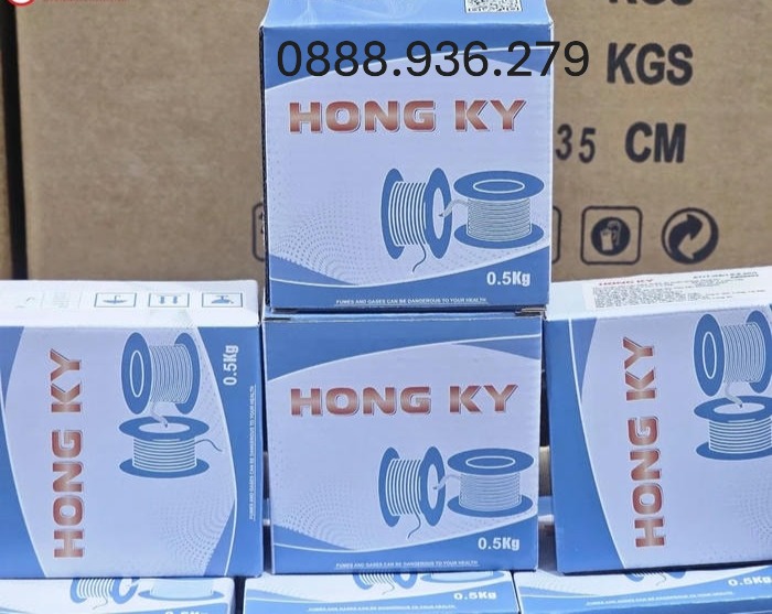 Dây hàn Mig Hồng Ký E71T-GS 0.8mm 0.5Kg
