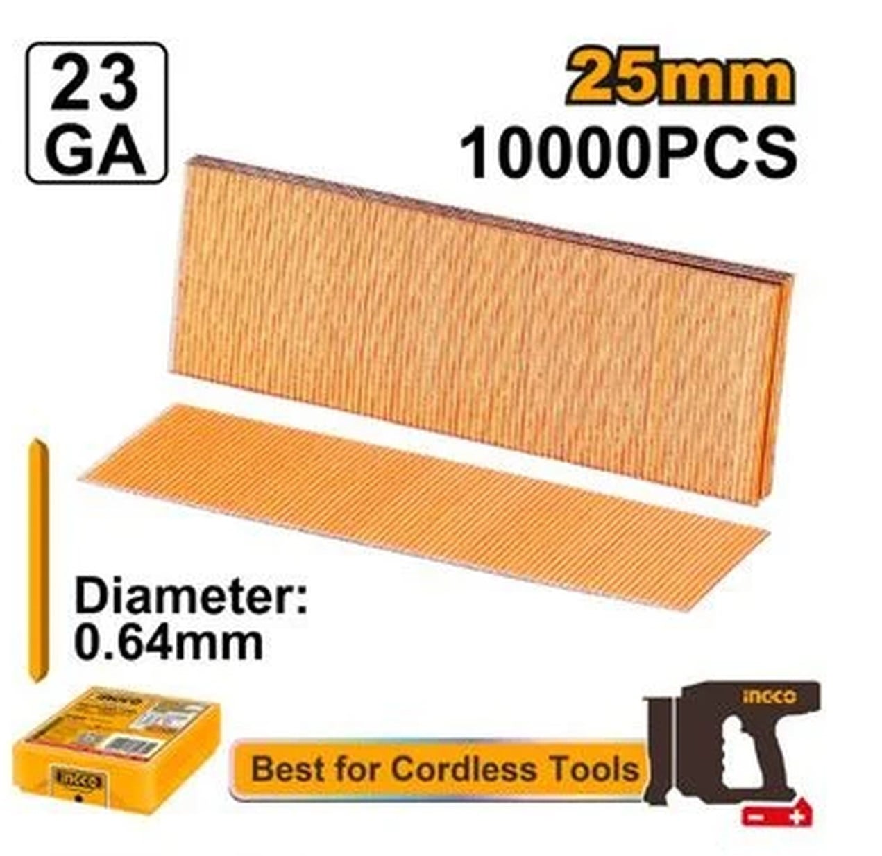 Đinh ghim không đầu 25mm INGCO ANA06825 – Maydungcu.com
