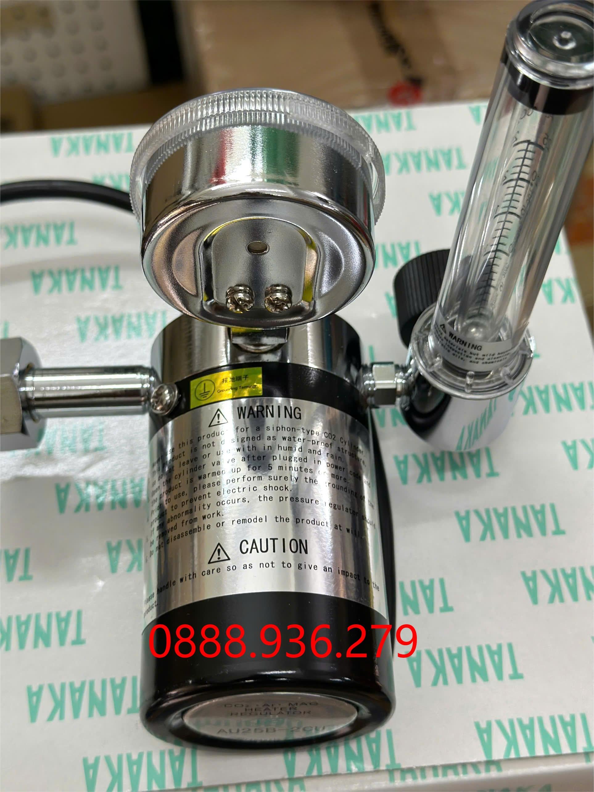 Đồng hồ CO2 Tanaka 220V AU25B-2CU chính hãng