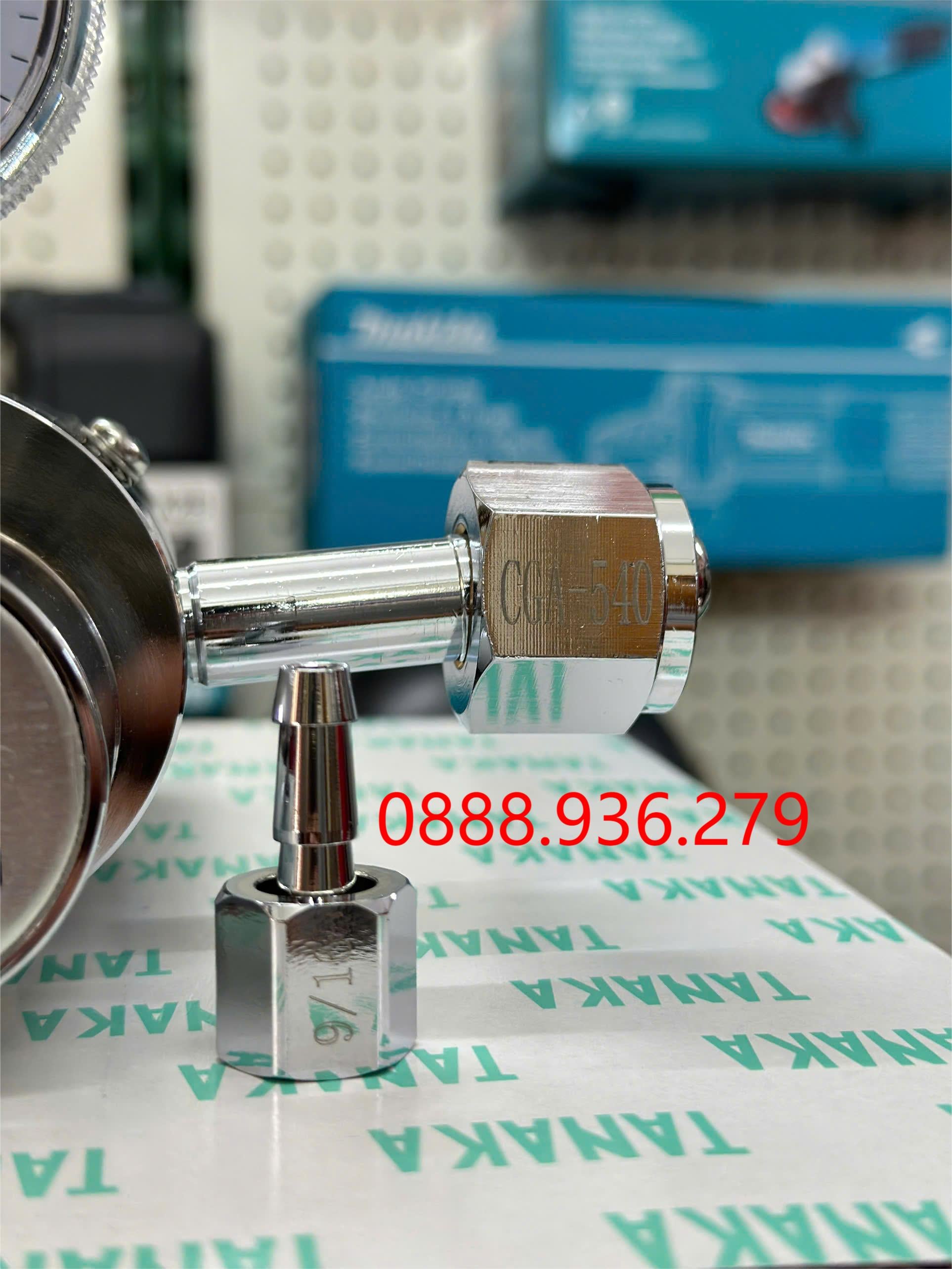 Đồng hồ đo áp CO2 Tanaka 220V AU25B-2CU