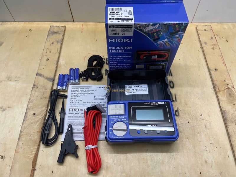 Đồng hồ đo điện trở cách điện Hioki IR4056-21 chính hãng