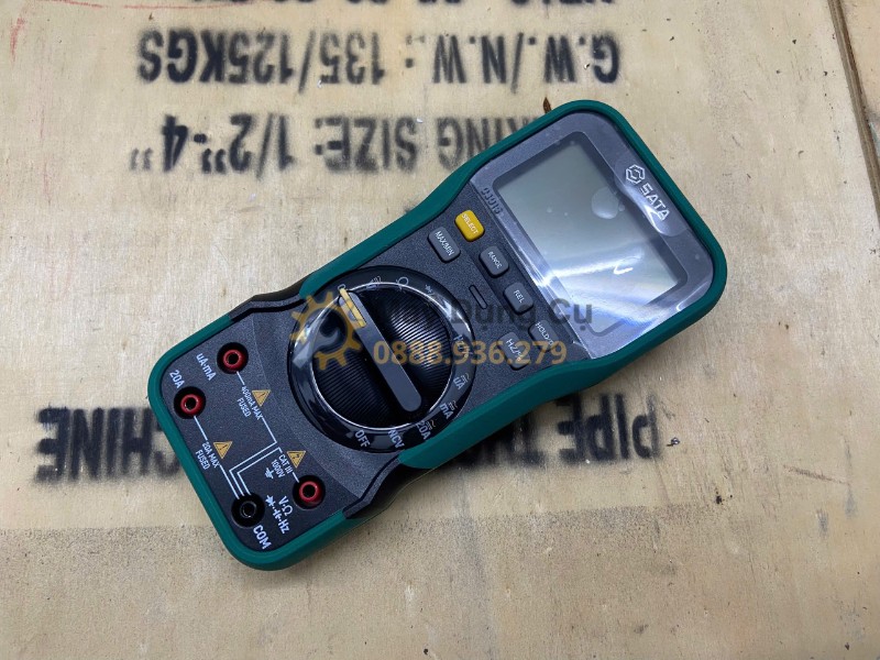 Đồng hồ đo kỹ thuật số đa năng Sata 03015 full máy