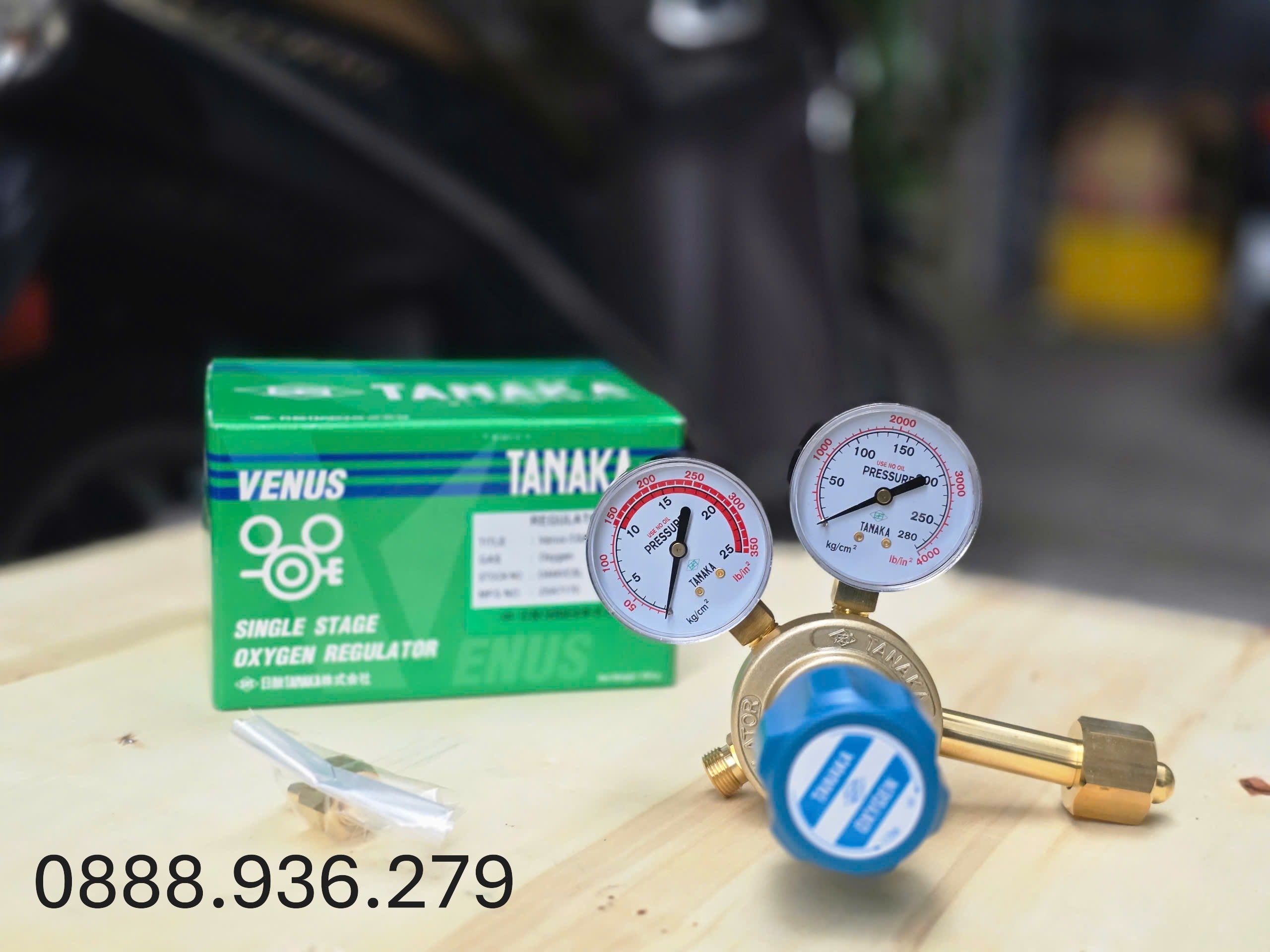 Đồng Hồ Oxy Tanaka Venus CGA-540L chính xác và bền bỉ