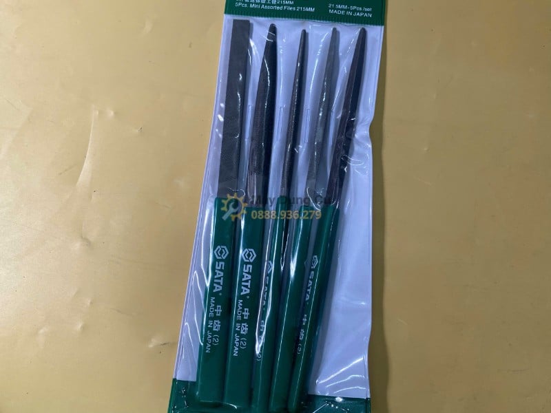 Bộ dũa mini phủ kim cương Sata 03830 chính hãng 10 chi tiết