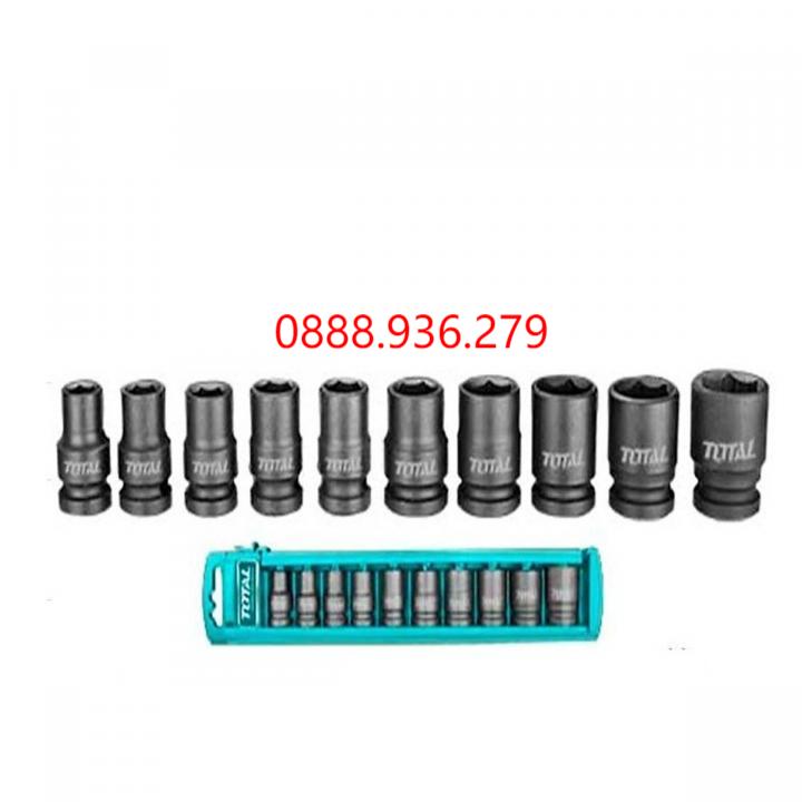 Bộ đầu tuýp Total THISTD12101 - hộp đựng nhựa