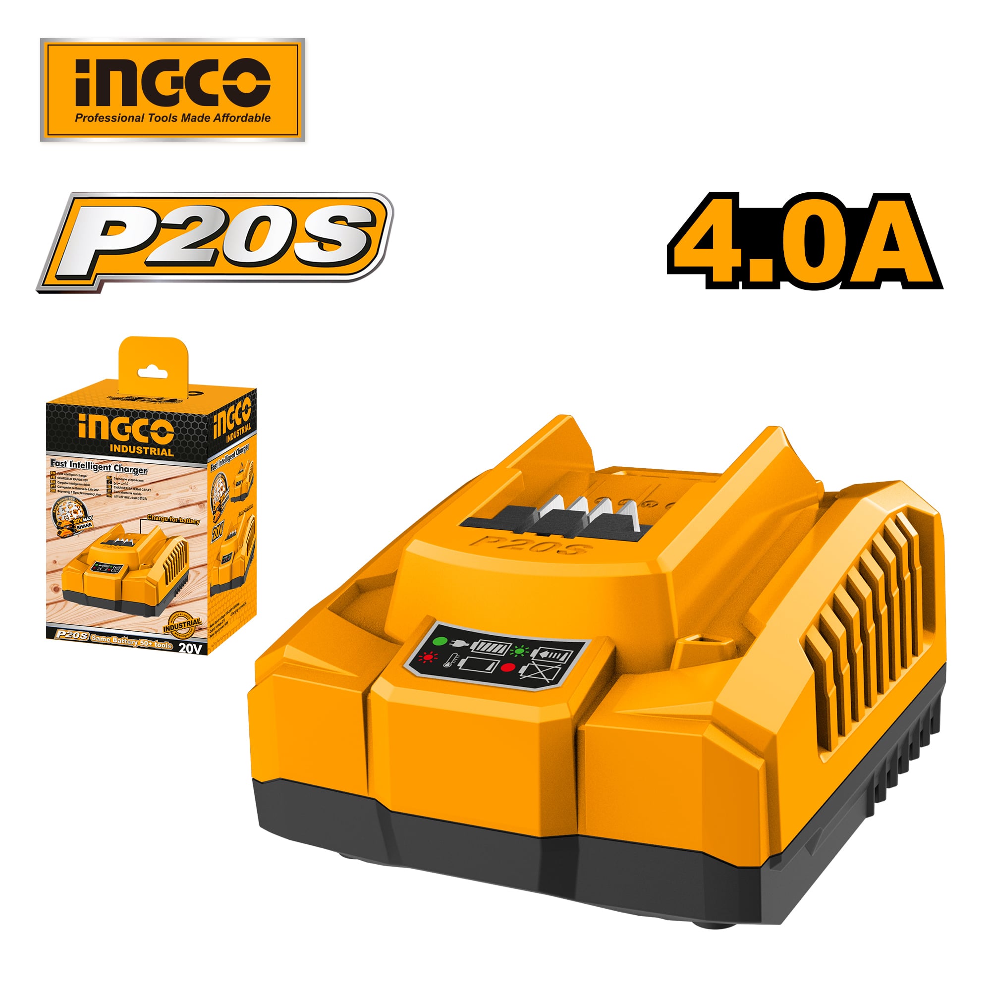 Đế sạc nhanh 20V/4.0A INGCO FCLI20411