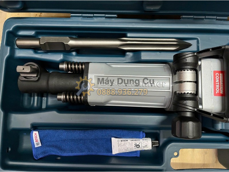 Full bộ Bosch GSH 16-30 kèm phụ kiện