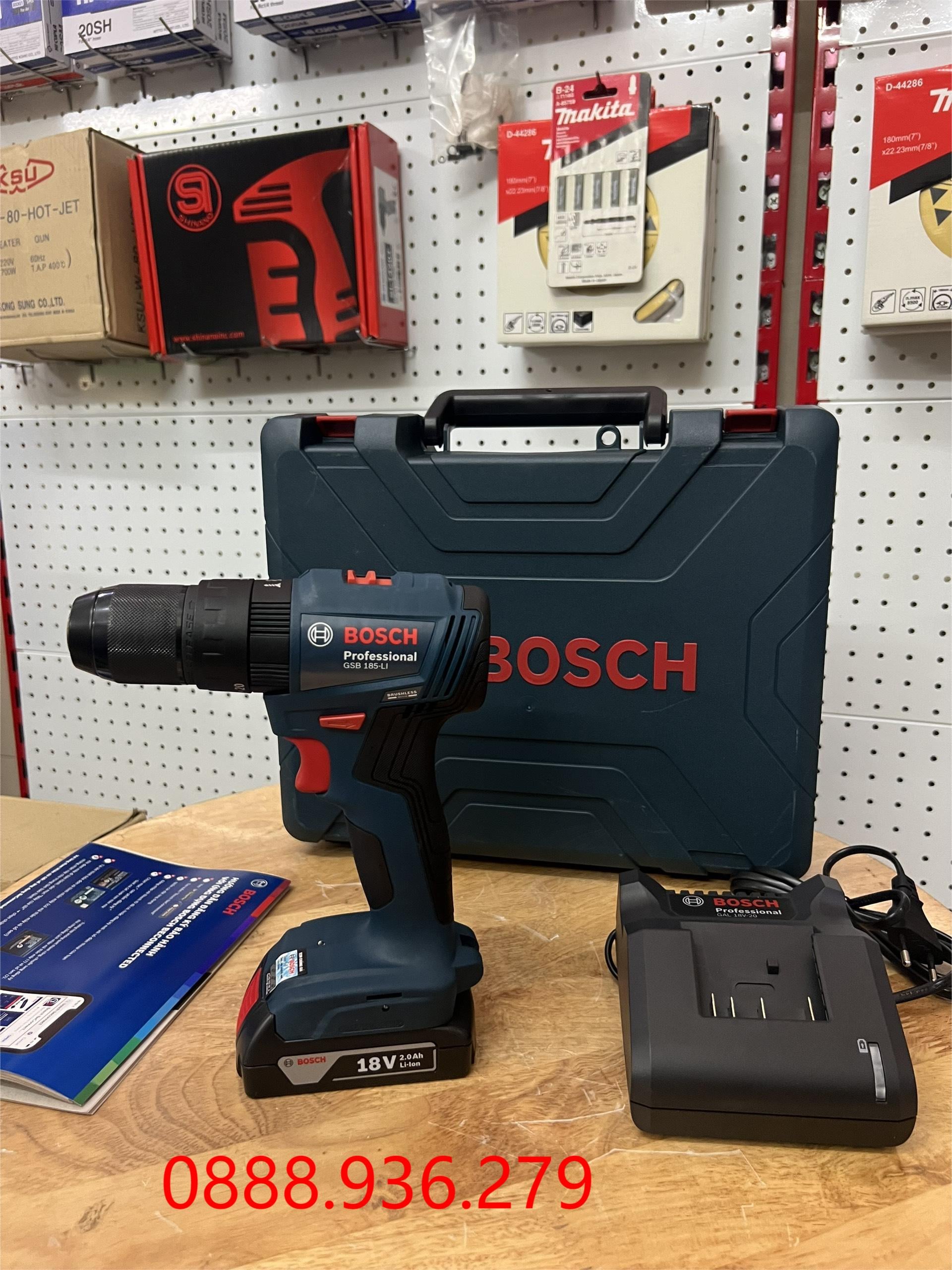 Combo Bosch GDR 18V-215 & GSB 185-LI