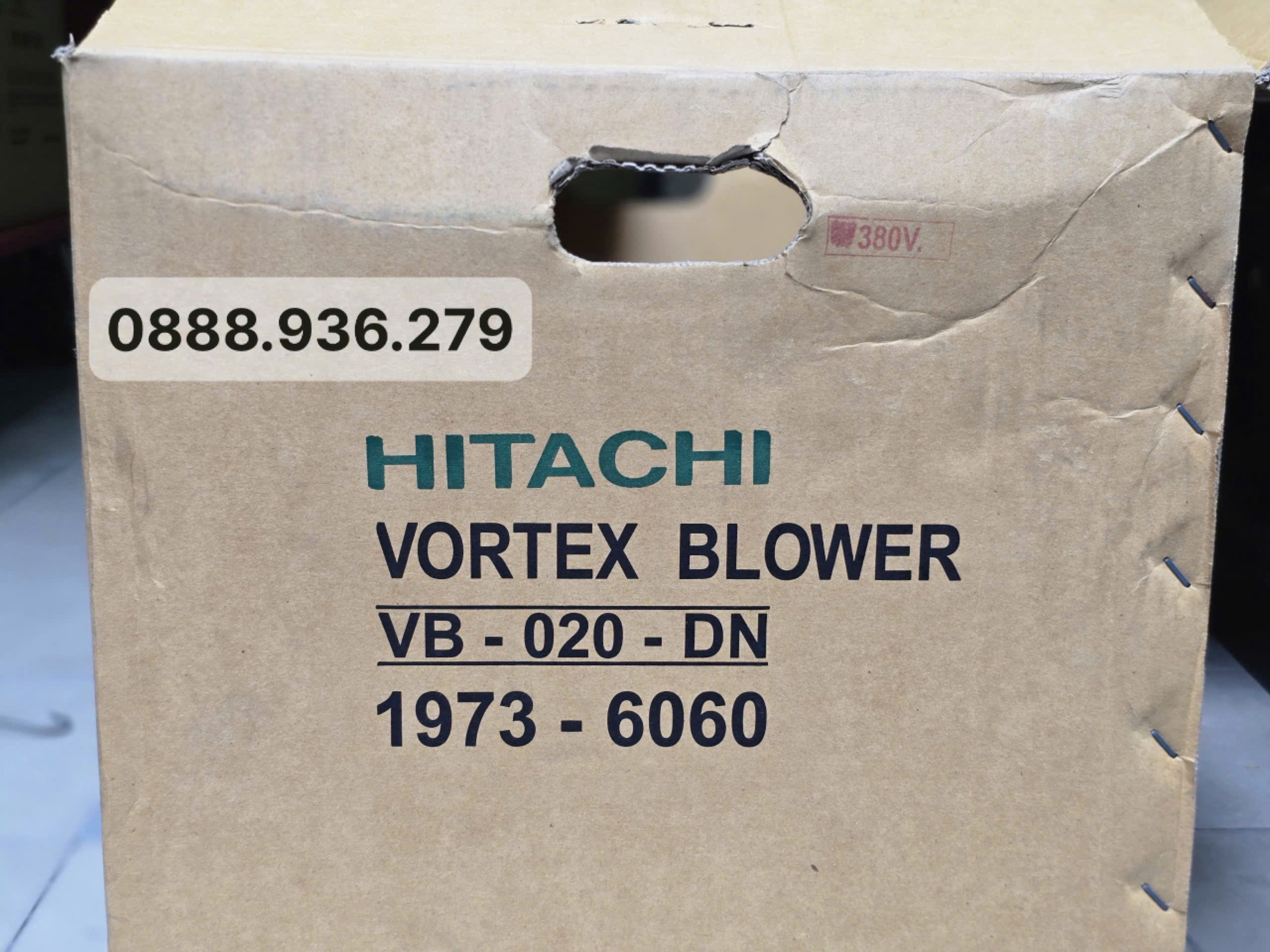 Máy thổi khí công nghiệp Hitachi VB-020-DN con sò