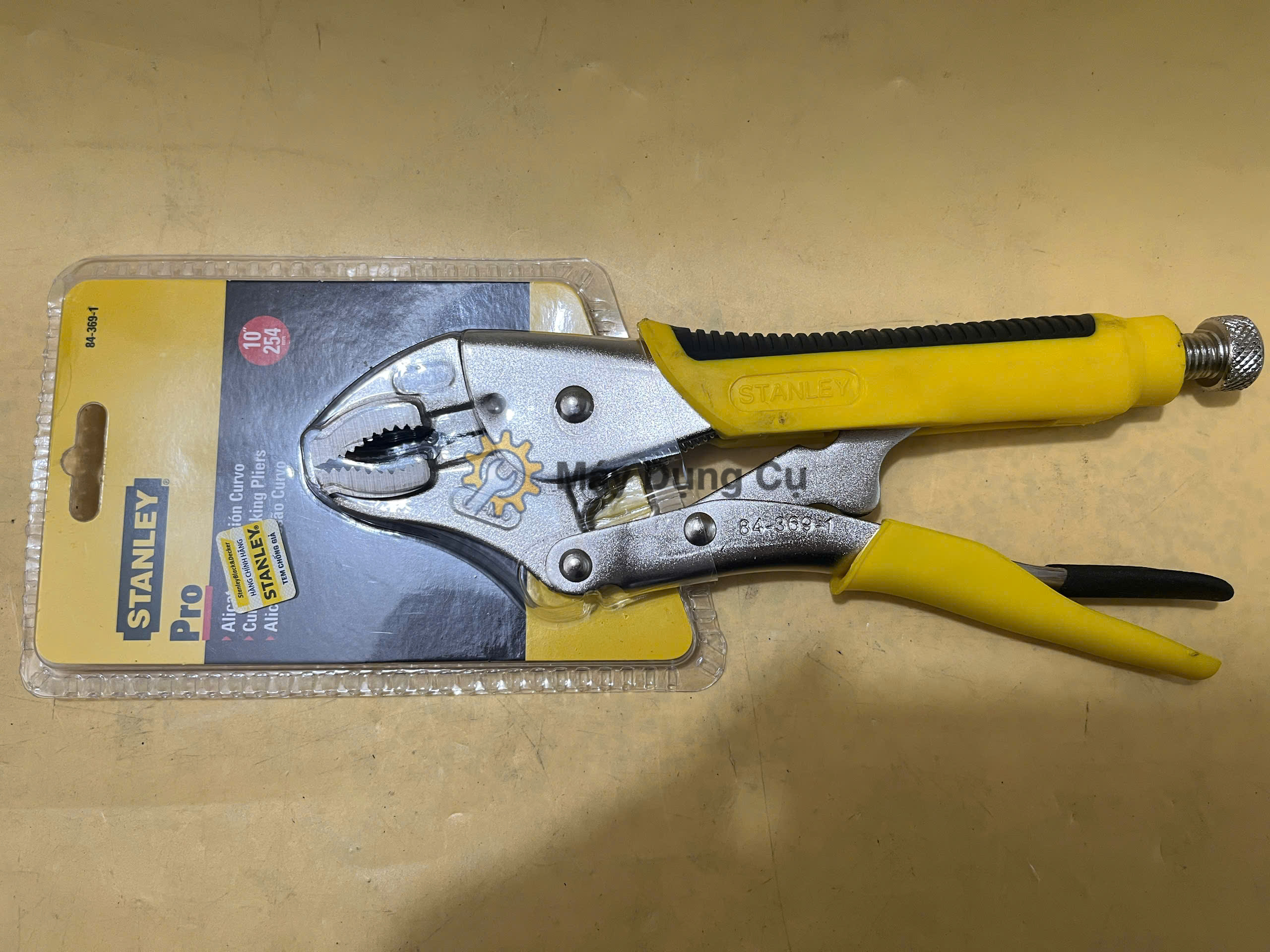 Kìm chết Stanley 84-369-1-S 10 inch 254mm mỏ cong - kìm bấm chết kìm khóa chính hãng