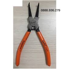 Kềm bóp phe mỏ cong Asaki AK-8349 chính hãng 7 inch