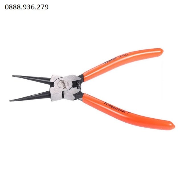 Kềm mở phe mỏ cong Asaki AK-8344 cao cấp