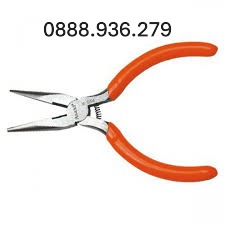 Kềm nhọn Asaki AK-8293 mini có răng trong