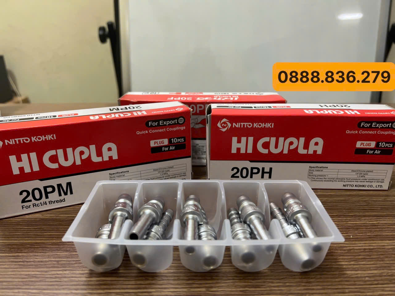 Khớp nối nhanh Nitto 20PH giá tốt – Khí nén công nghiệp Khớp nối nhanh Nitto 20PH giá tốt cho hệ thống khí nén công nghiệp