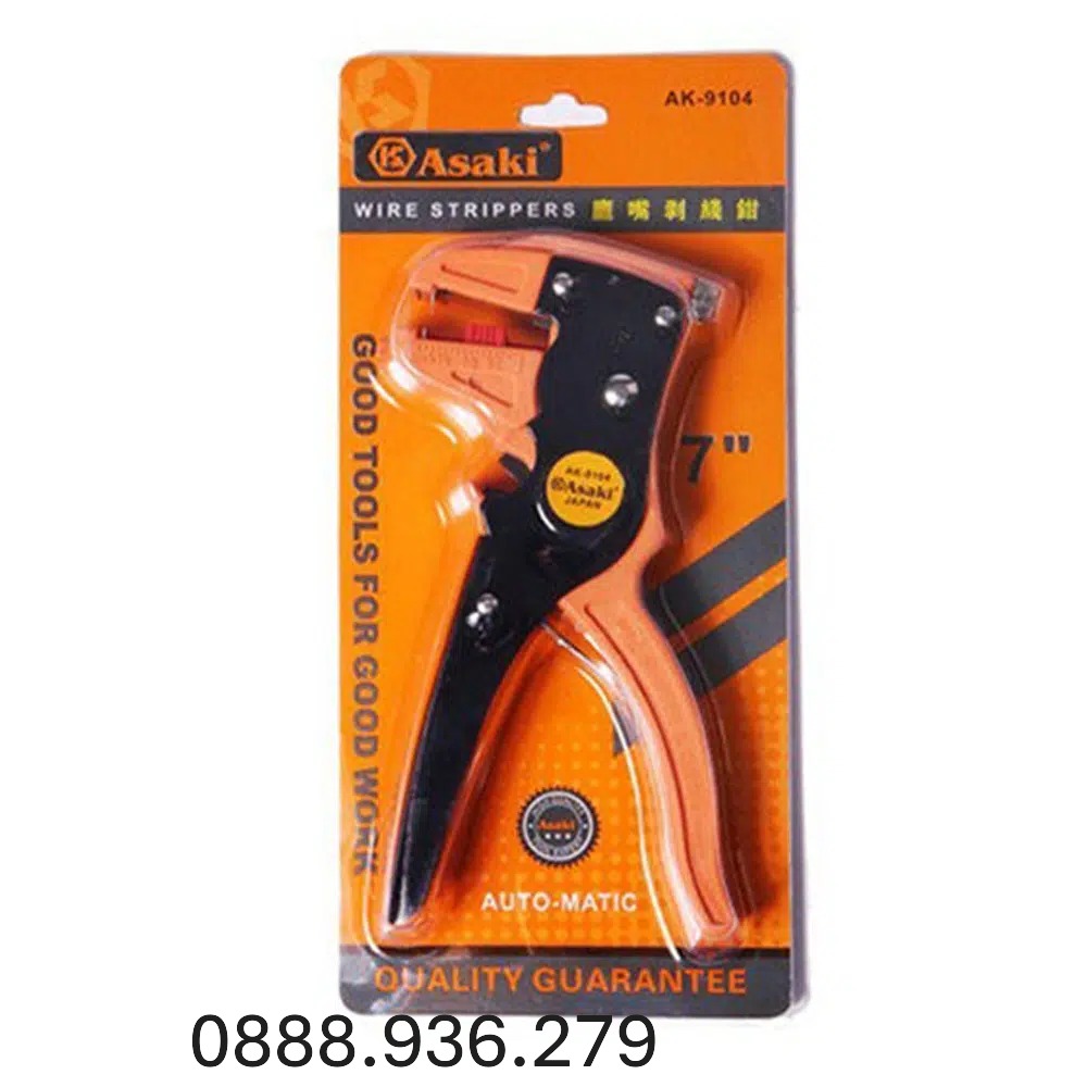 Kìm tuốt dây điện Asaki AK-9104 bền bỉ