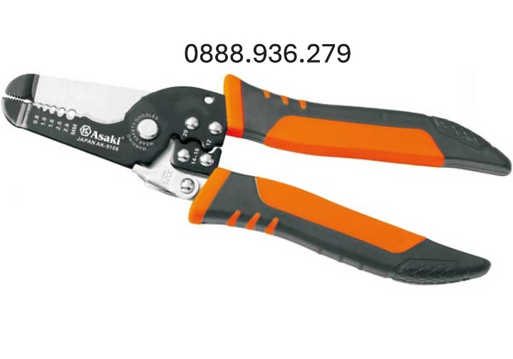 Kìm tuốt dây điện Asaki AK-9107 bền bỉ