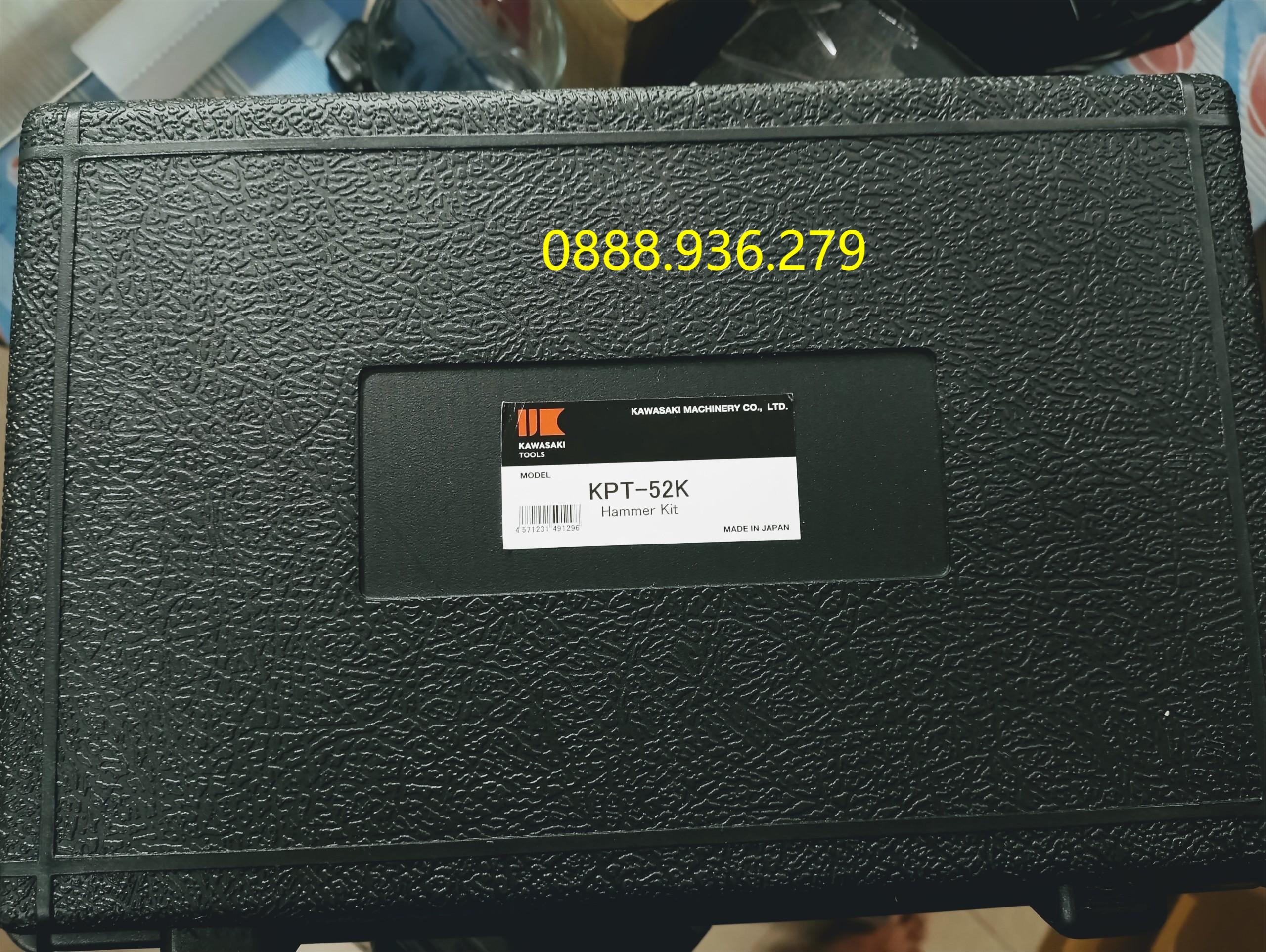 Bộ búa đục khí nén Kawasaki KPT-52K chính hãng