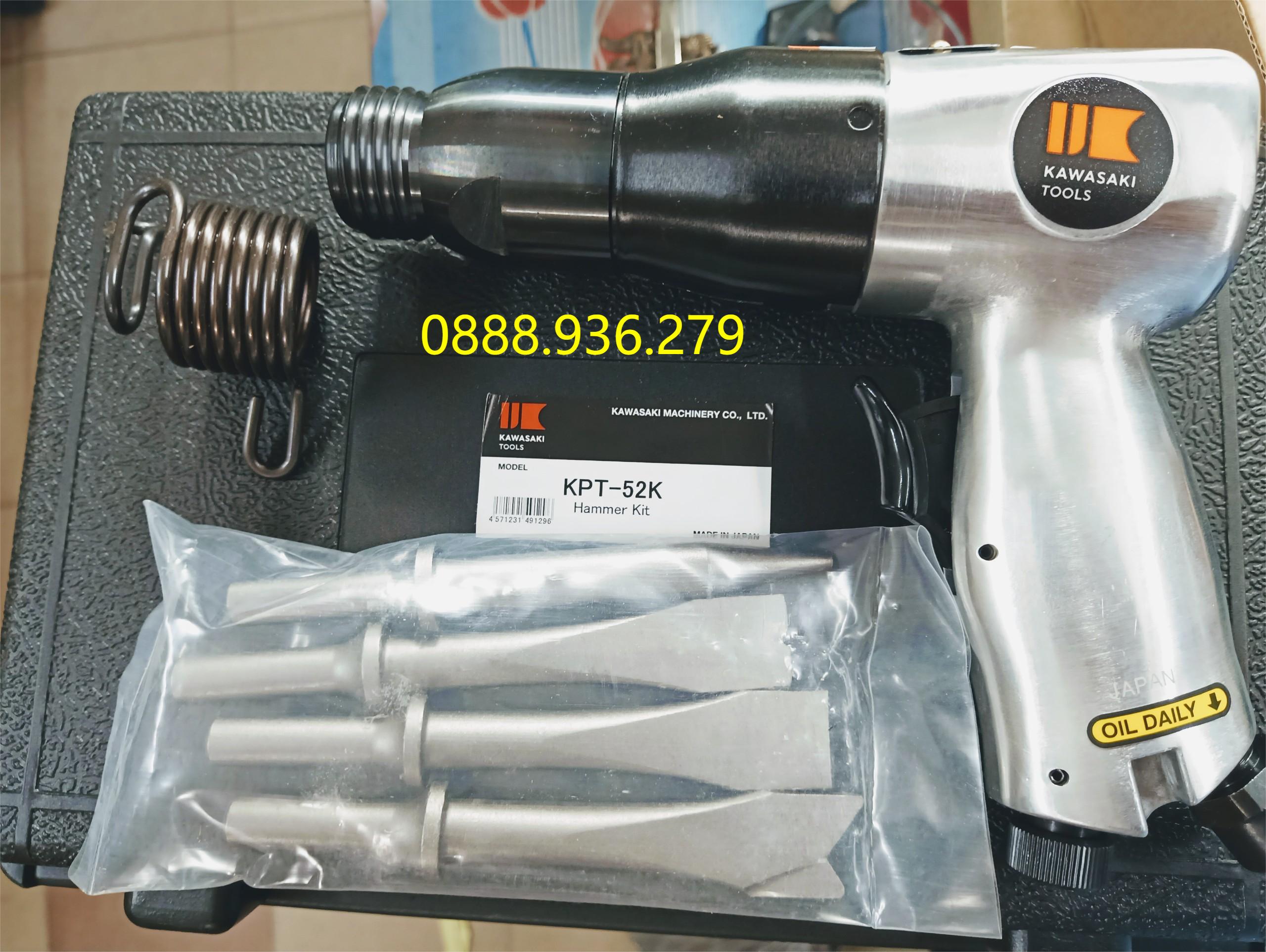 Bộ búa đục khí nén Kawasaki KPT-52K