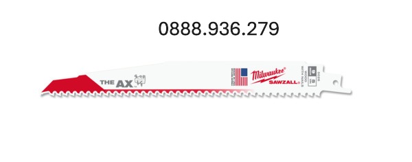 Lưỡi cưa kiếm gỗ Milwaukee AX Carbide T5-300.48mm giá rẻ