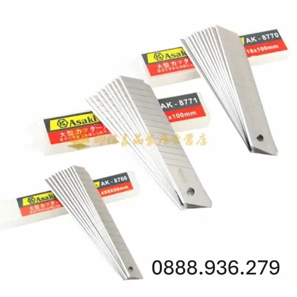 Lưỡi dao rọc giấy Asaki AK-8770 giá tốt