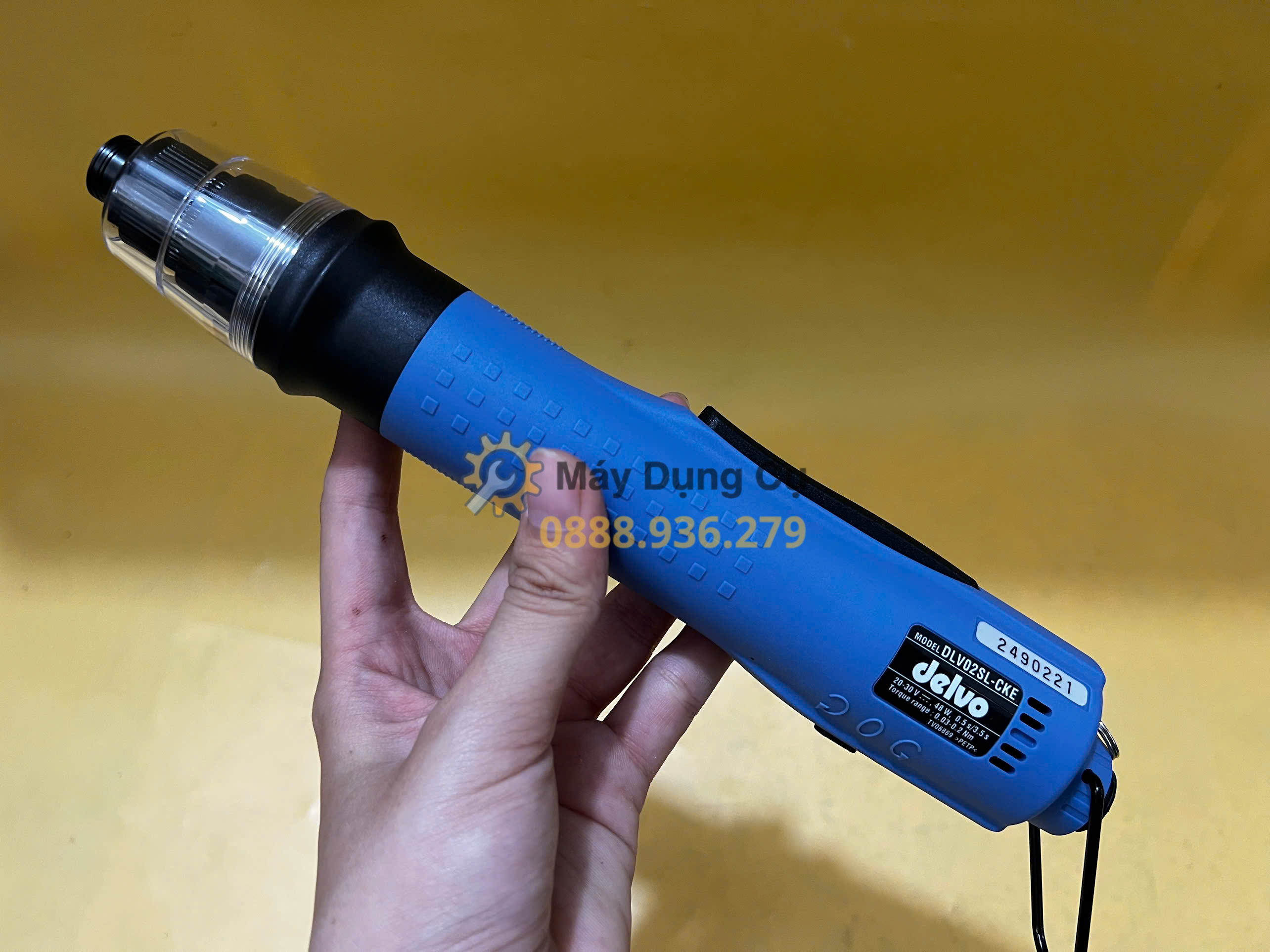 Máy bắn vít điện Delvo DLV02SL-CKE – kiểm soát lực siết nhỏ, chống toét ren