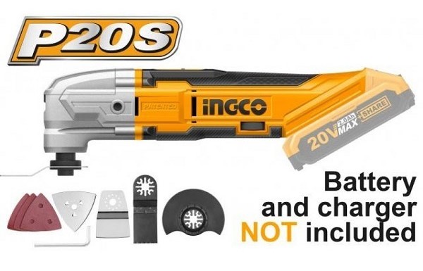 Máy cắt góc đa năng dùng pin 20V INGCO CMLI2001