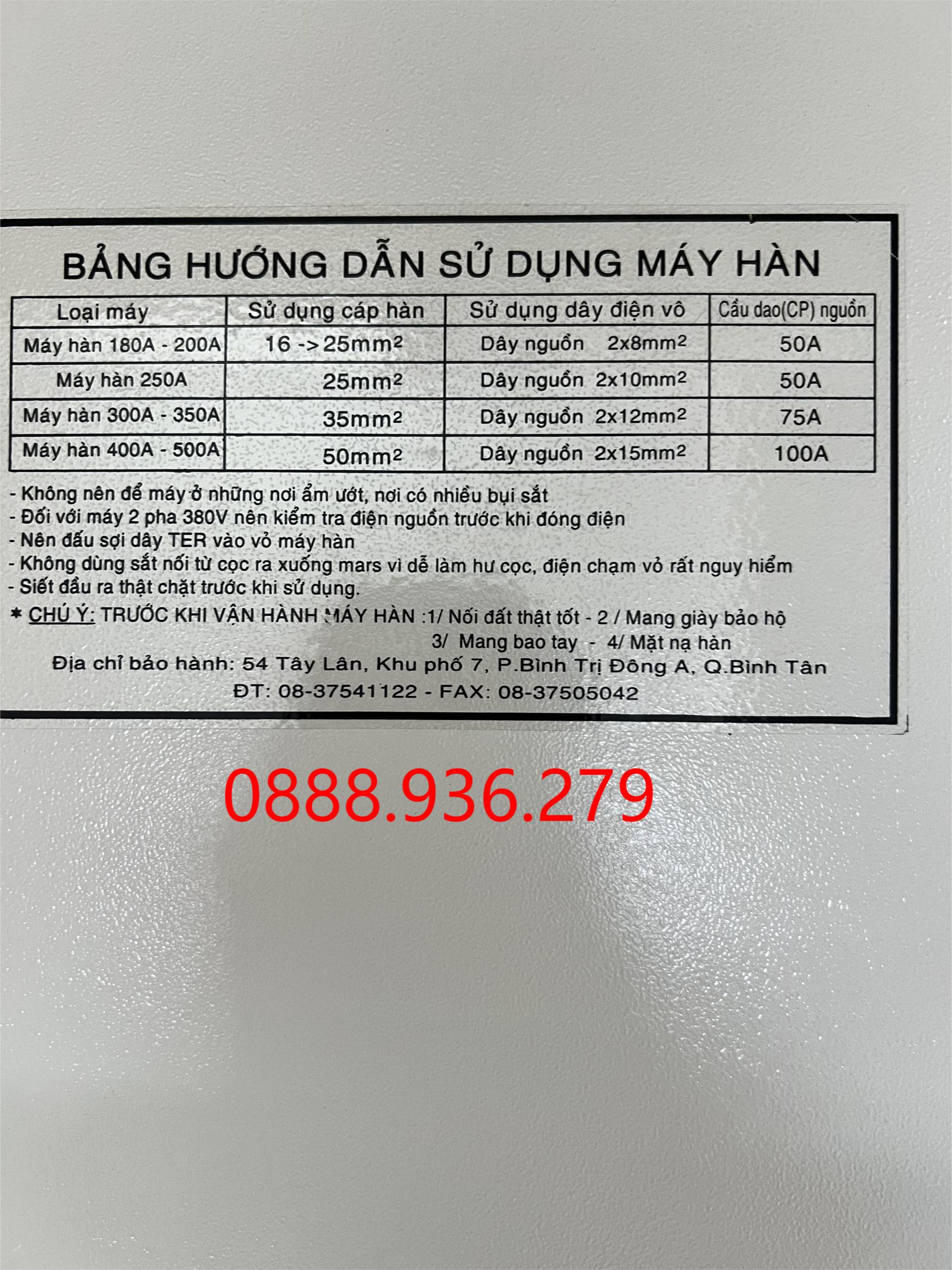 Máy Hàn Biến Thế Hồng Ký HK-H250D