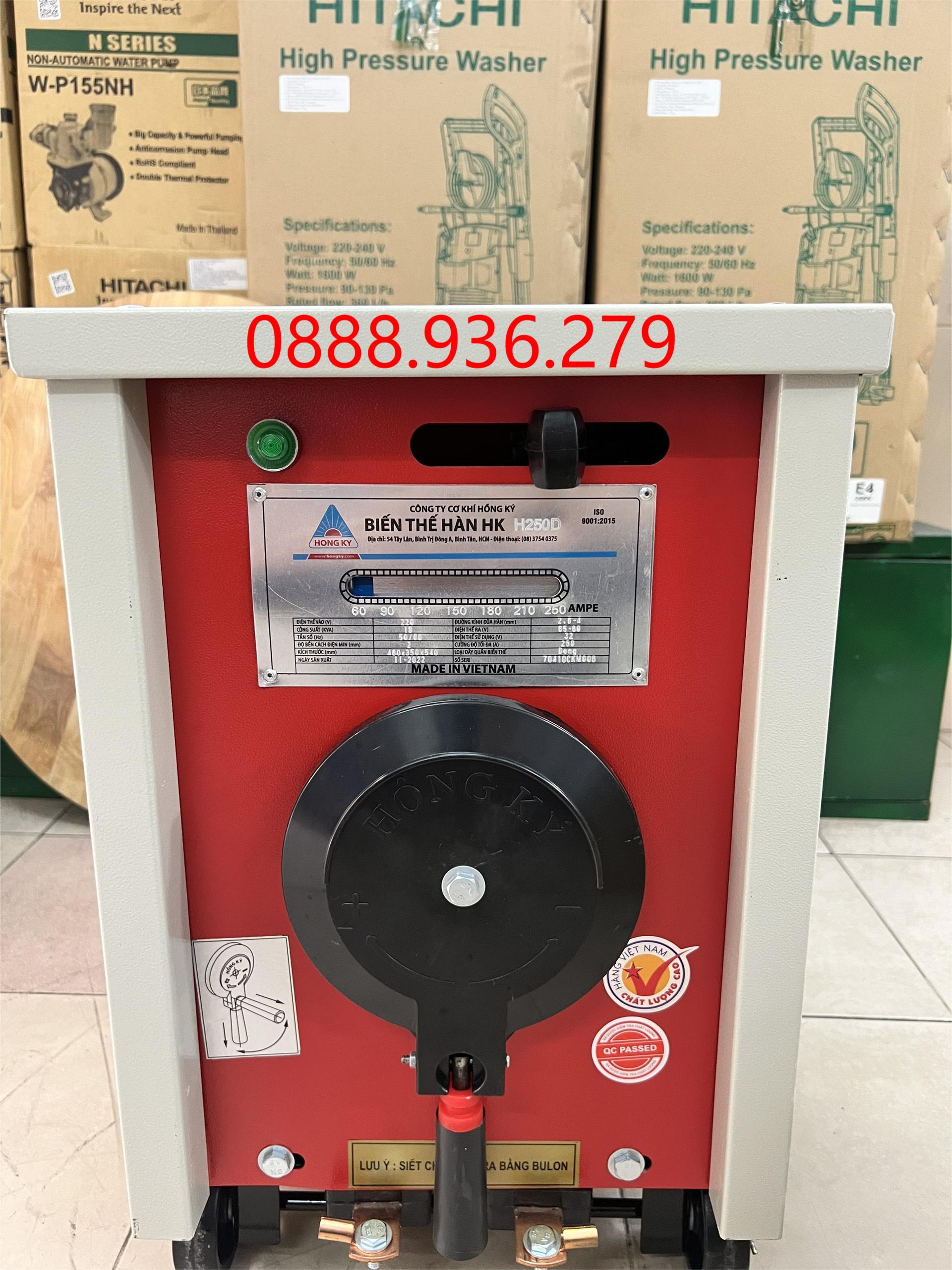 Máy Hàn Biến Thế Hồng Ký HK-H250D