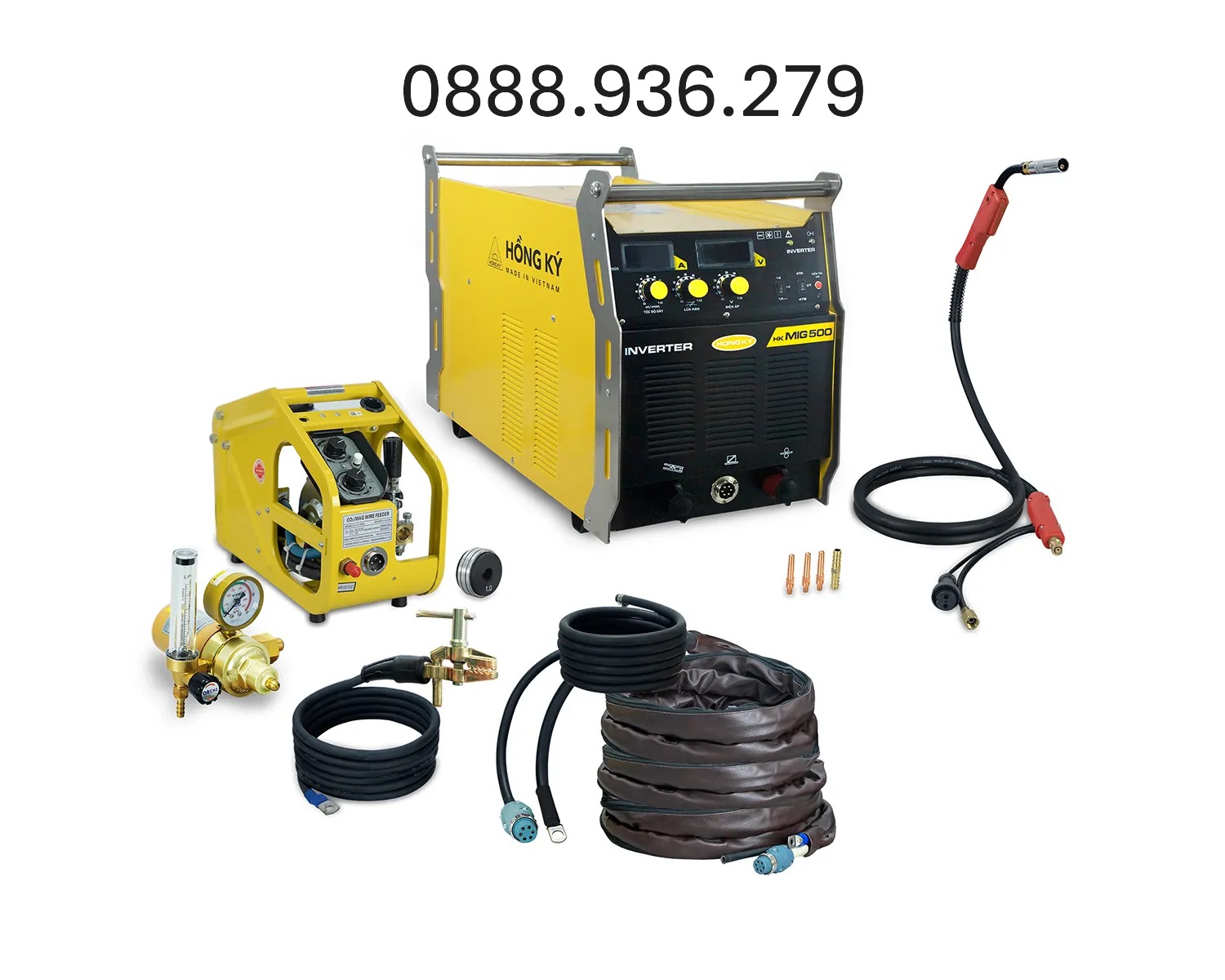 Máy hàn MIG 500 Hồng Ký công suất lớn