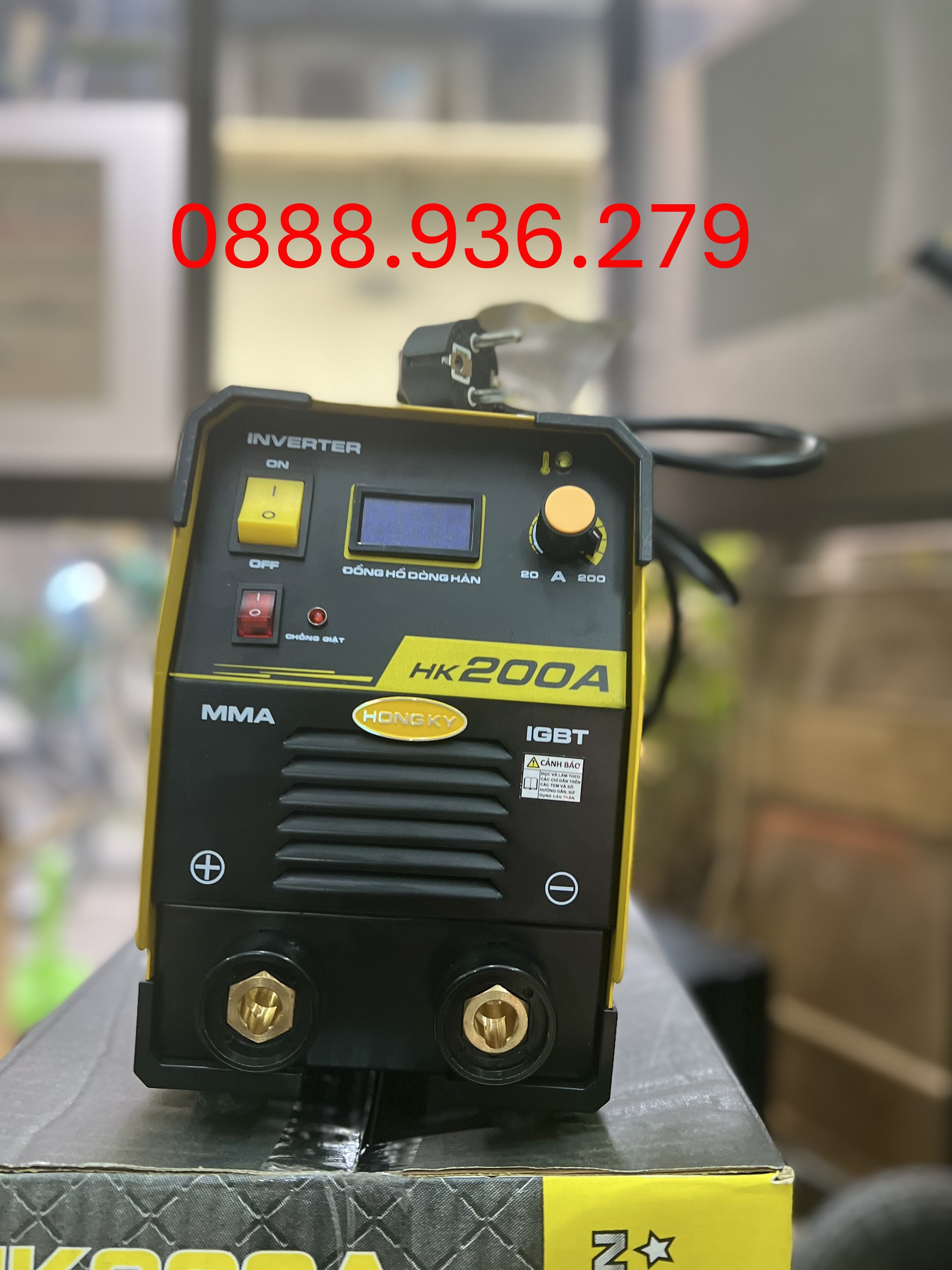 Máy Hàn Que Điện Tử Hồng Ký HK 200A