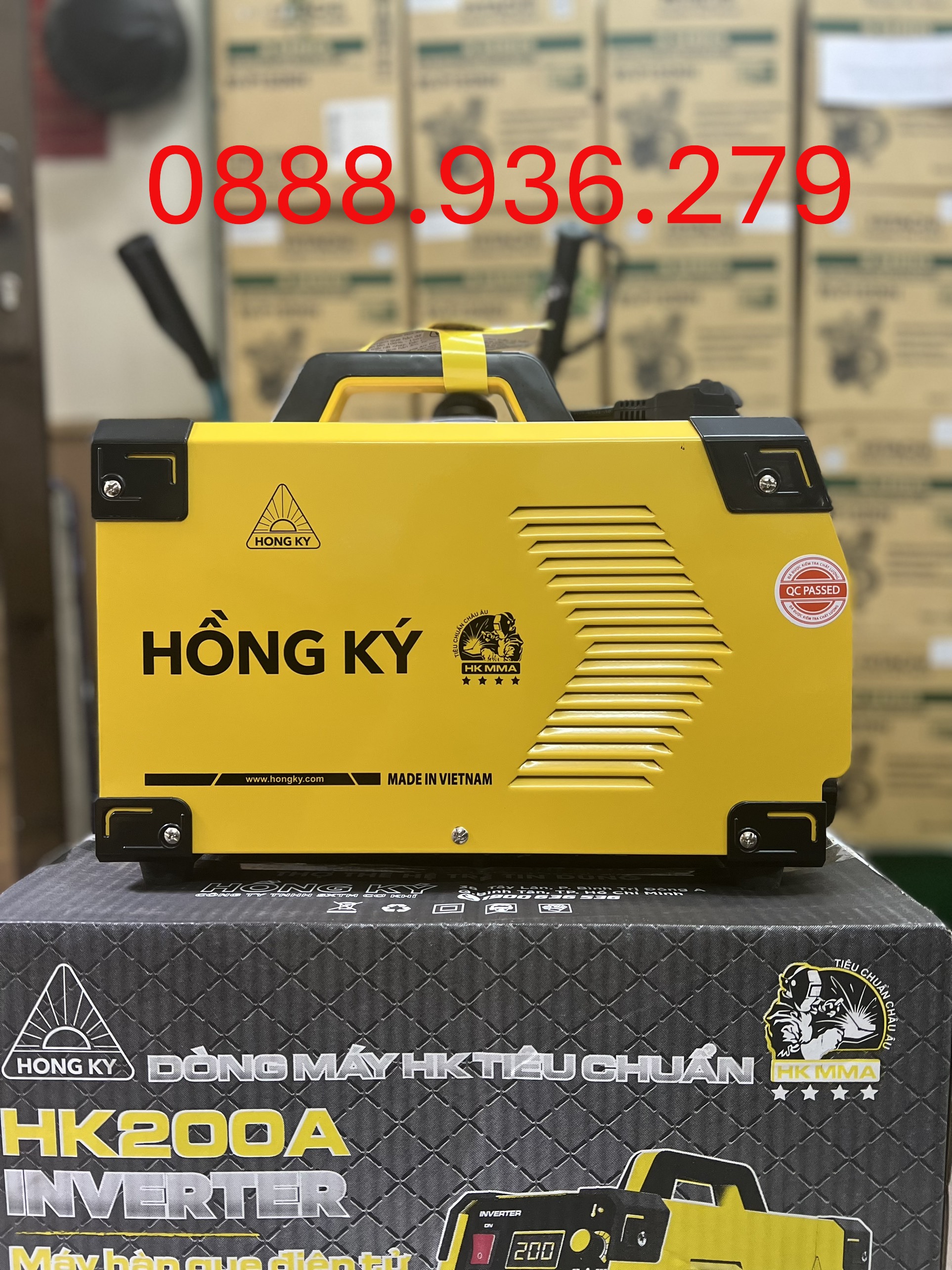 Máy Hàn Que Hồng Ký HK 200A 220V ứng dụng đa dạng