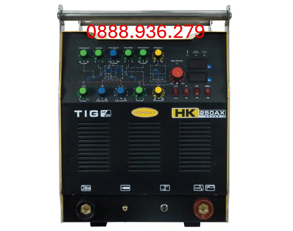 Máy hàn TIG Hồng Ký HK TIG 250AX đa chức năng