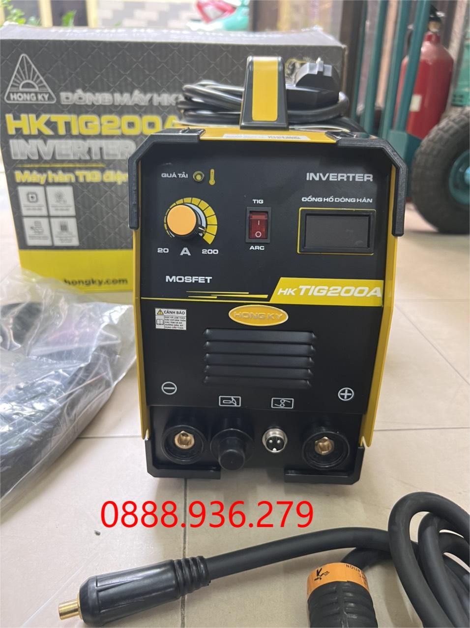 Máy Hàn Inverter Hồng Ký HK TIG 200A