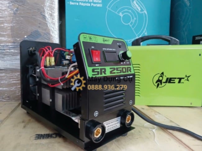 Máy hàn JET-SR250R khi tháo vỏ kiểm tra