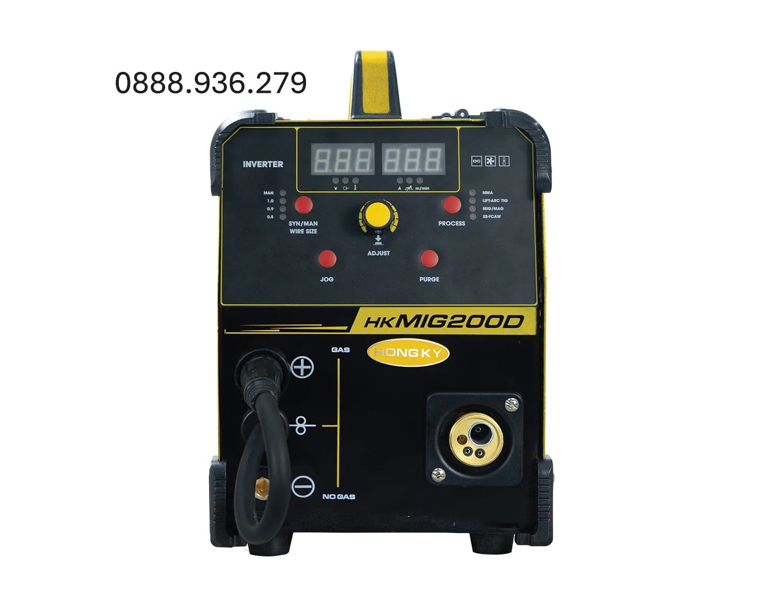 Máy hàn MIG không dùng khí đa năng Hồng Ký Master Digital HKMIG200D 200A 220V – chính hãng