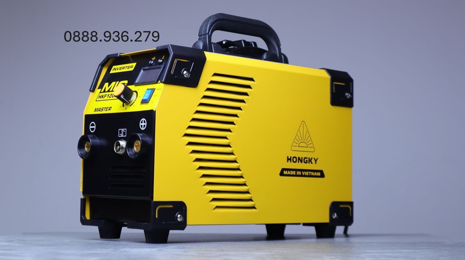 Máy hàn MIG/MMA Master HKF1200S – phụ kiện súng MIG, kìm hàn, kẹp mass đầy đủ