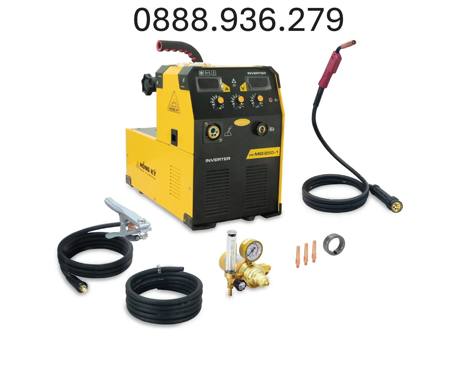 Máy hàn MIG Master 250A Hồng Ký 220V phù hợp xưởng cơ khí