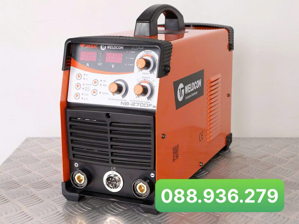 Mặt trước máy hàn MIG Jasic NB-270DF J443