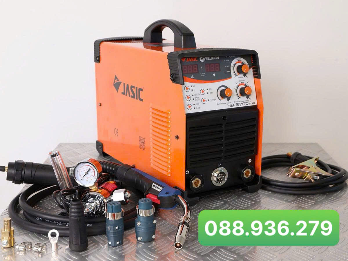 Mặt sau máy hàn MIG Jasic NB-270DF J443