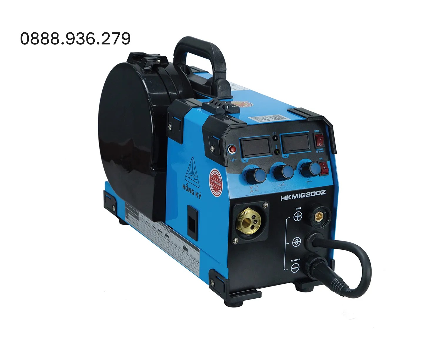 Máy hàn MIG 3 chức năng Hồng Ký Eco 160A 220V – HKMIG200Z: MIG gasless, MIG CO₂, MMA – tổng thể