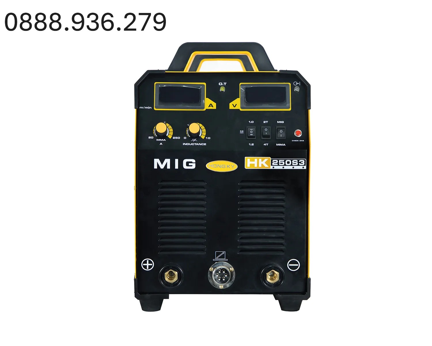 Máy Hàn MIG Hồng Ký Master 250A 380V HKMIG250S-3 chính hãng