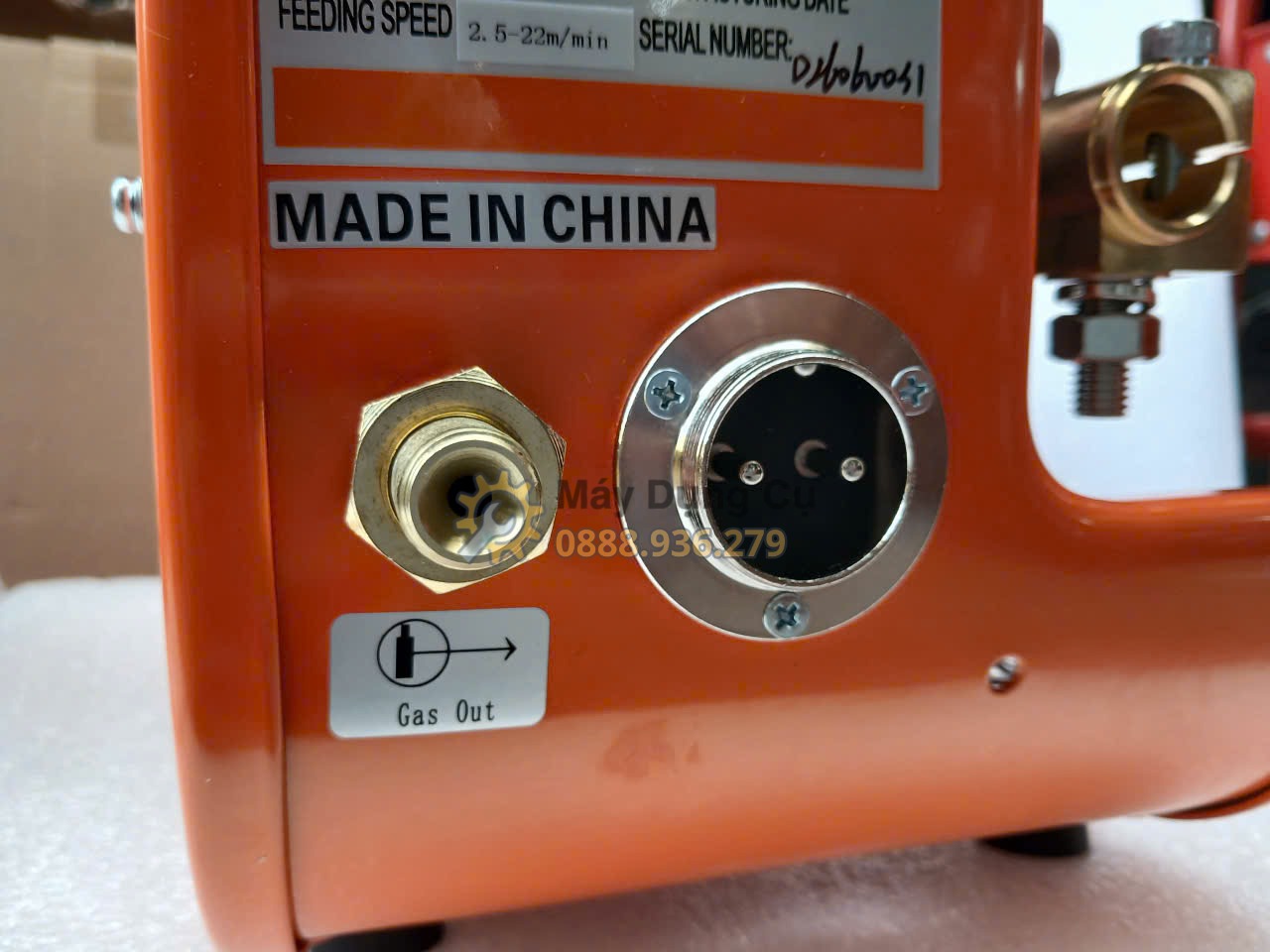 Tổng thể máy hàn MIG500 Jasic J8110 dùng điện ba pha 380V