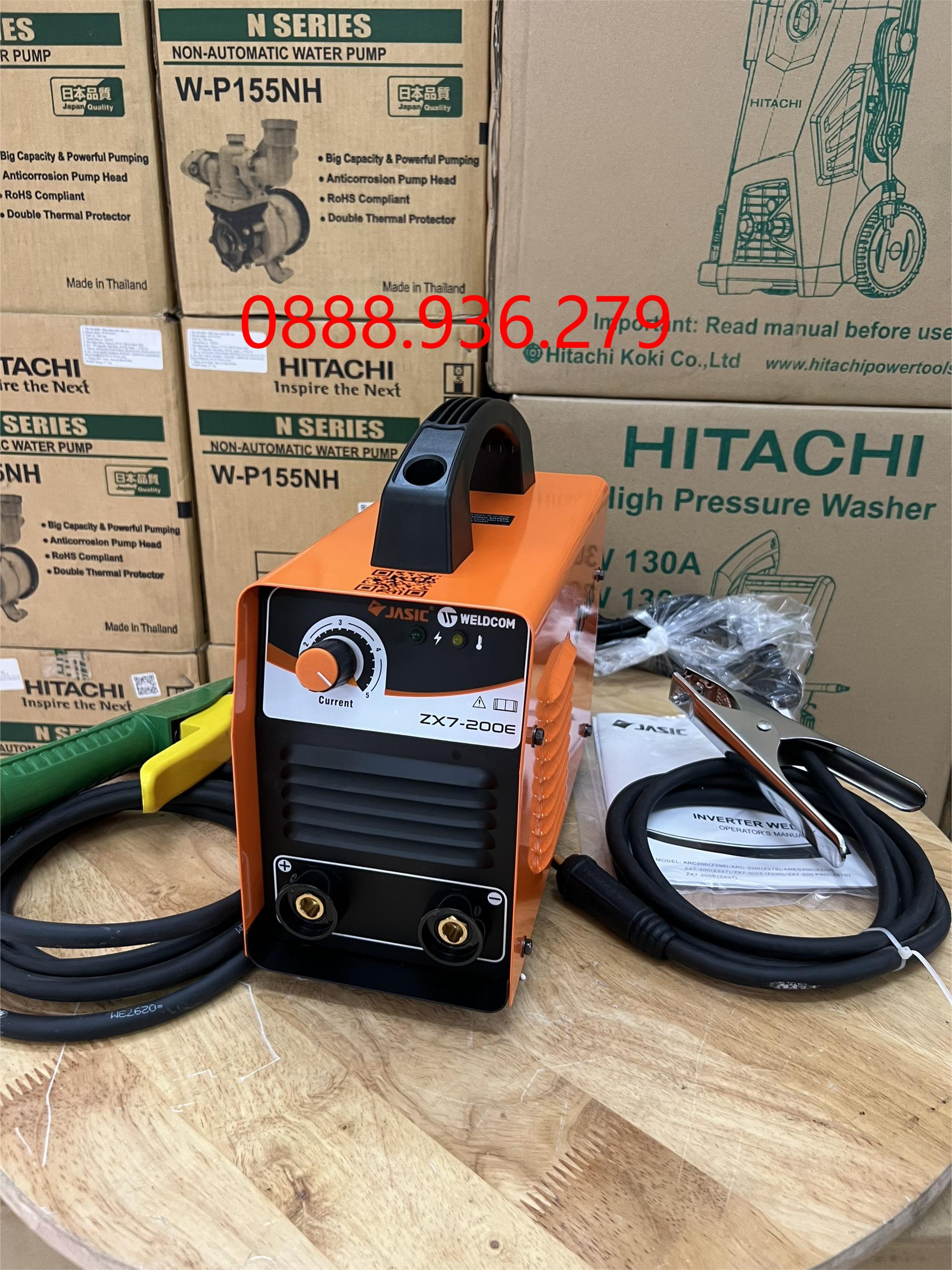 Máy hàn que Jasic ZX7-200E chính hãng