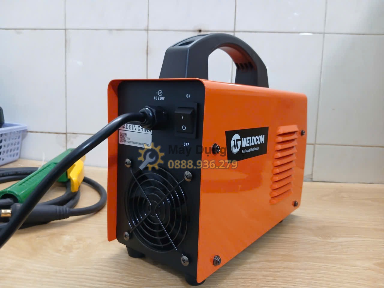 Máy hàn que Jasic ZX7-200E cho xưởng cơ khí nhỏ